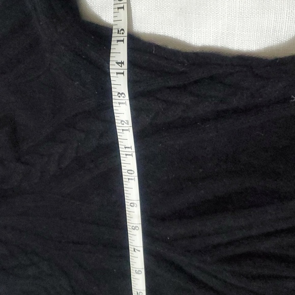 Aqua Women’s Gray 100% Cashmere Sweater Bell Sleeves Size S - Picture 9 of 10